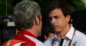 Maurizio Arrivabene (Ferrari) Toro Wolff (Mercedes) Maurizio Arrivabene (Ferrari) Toro Wolff (Mercedes)