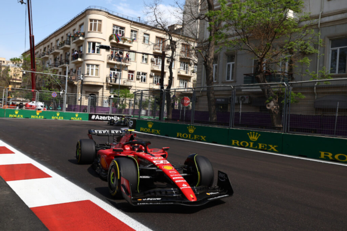 Motor Racing – Formula One World Championship – Azerbaijan Grand Prix – Race Day – Baku, Azerbaijan